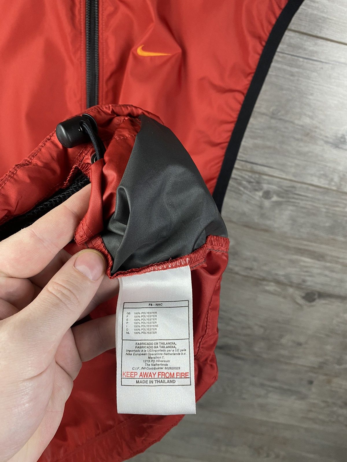 Nike × Vintage Vintage transformable vest Nike Vintage Drill Y2k size L Size US L / EU 52-54 / 3 - 11 Thumbnail