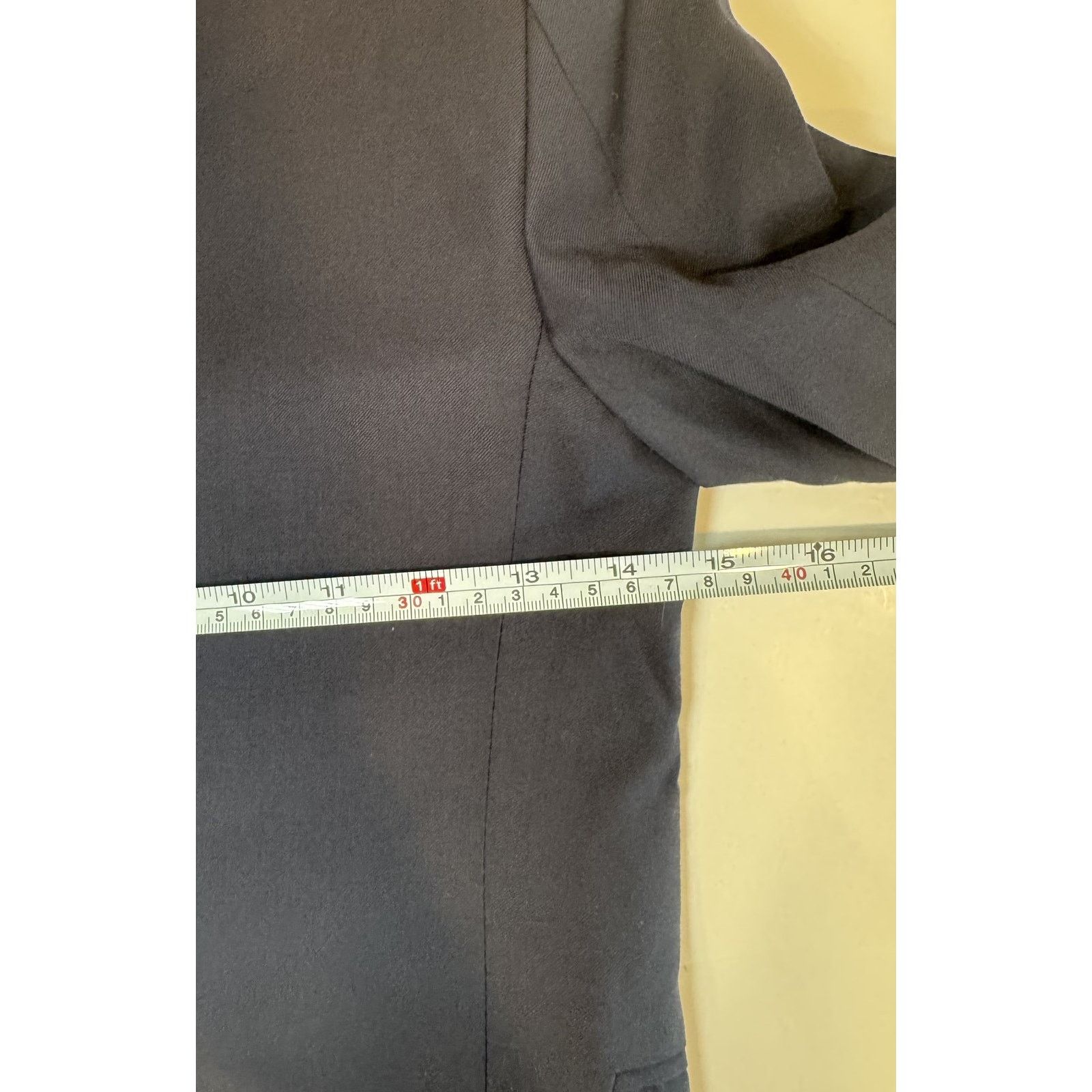 Chaps Chaps Blazer Kids 10 Navy Blue Blazer Gold Button Size 34S - 4 Thumbnail