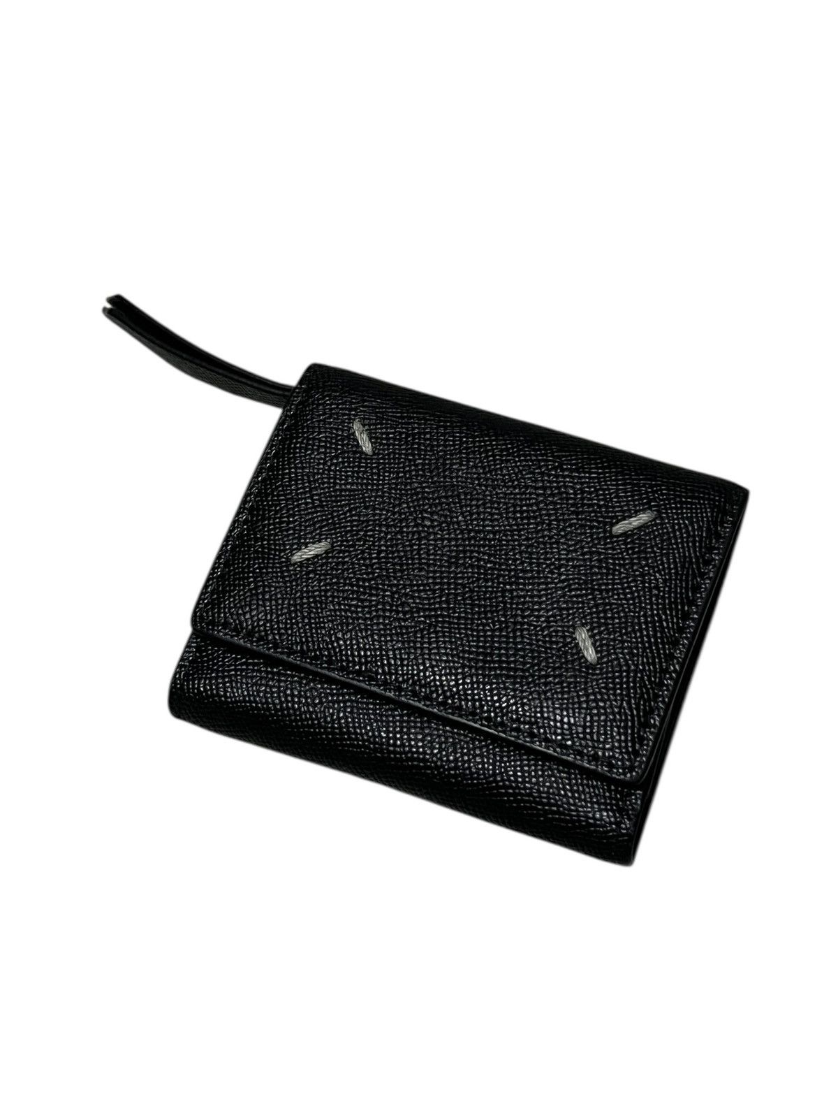 Maison Margiela Maison Margiela Four-Stitches Leather Trifold Wallet Size ONE SIZE - 2 Thumbnail