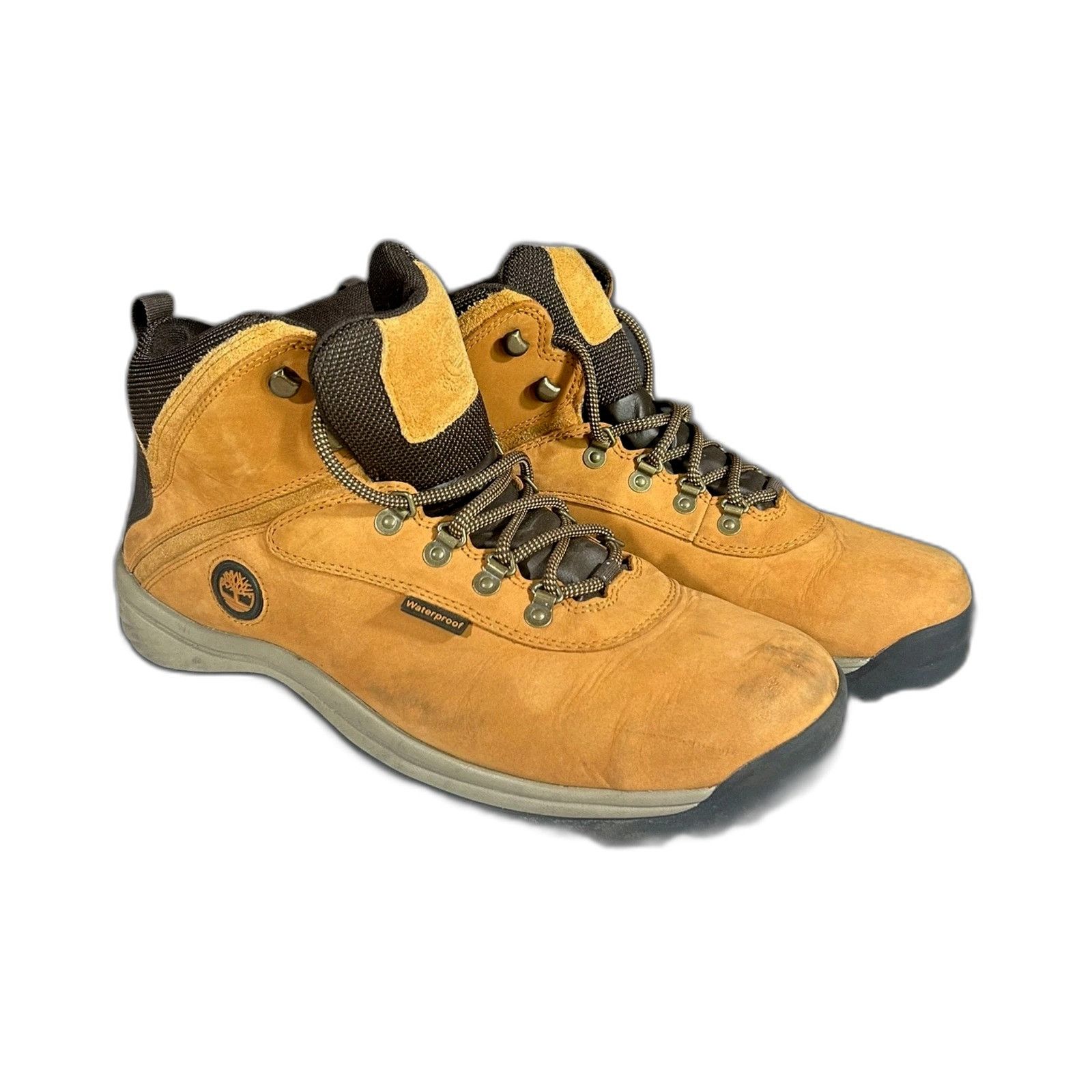 Timberland Timberland White Ledge Mid Waterproof Hiking Boots Wheat 141 Size US 13 / EU 46 - 1 Thumbnail