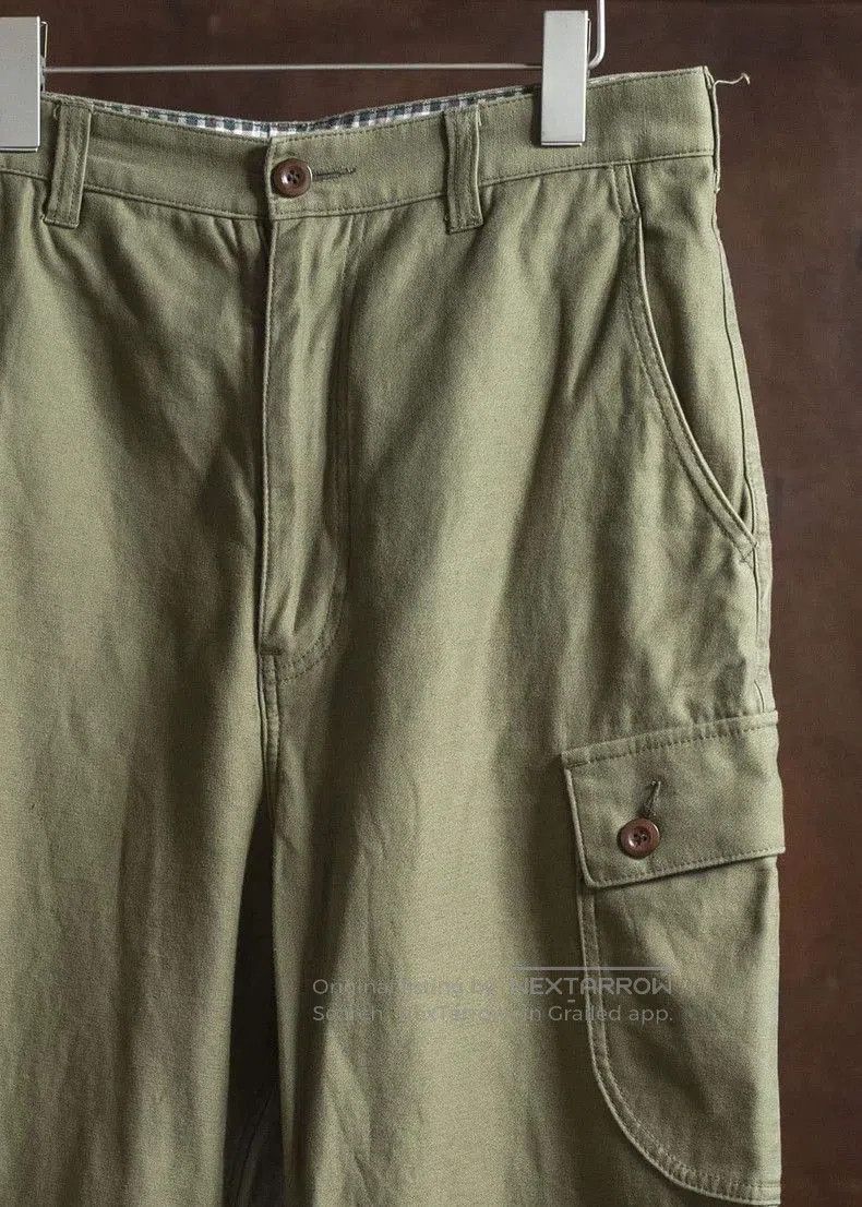 Junya Watanabe JUNYA WATANABE Cotton Cargo Pants. Size US 26 / EU 42 - 3 Thumbnail