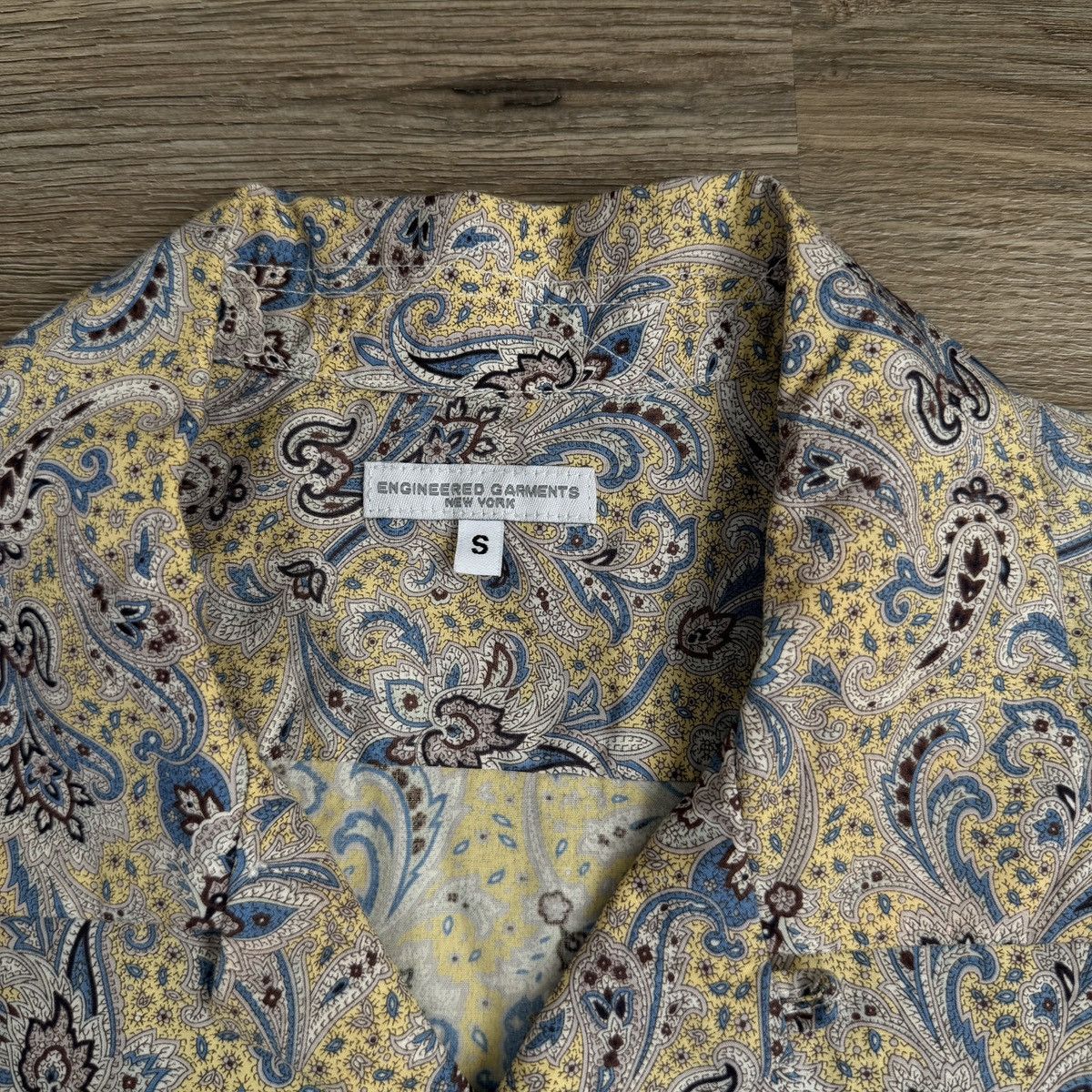 Engineered Garments Engineered Garments Yellow & Blue 19th Century BD Shirt Size US S / EU 44-46 / 1 - 3 Thumbnail