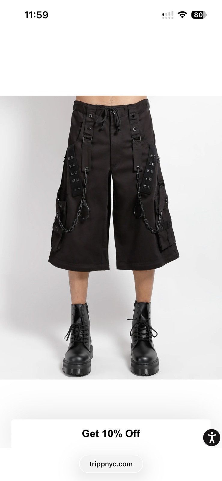 Tripp NYC TRIPP NYC PANTS BAGGY RAVE PANTS Size US 30 / EU 46 - 4 Thumbnail