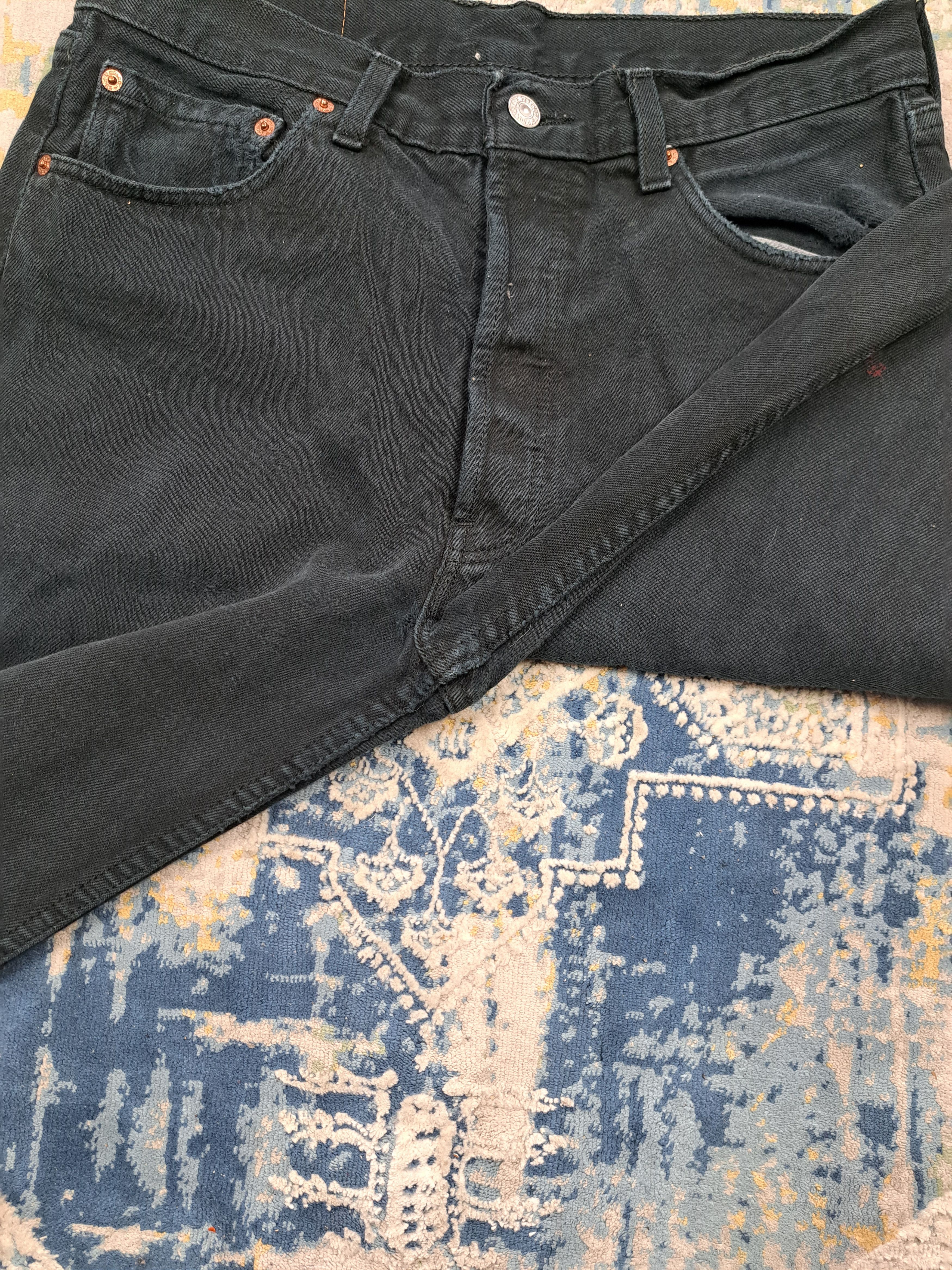 Levi's Vintage 1999 Levis 501 Straight Fit Washed Jeans Denim Pants Size US 34 / EU 50 - 11 Thumbnail