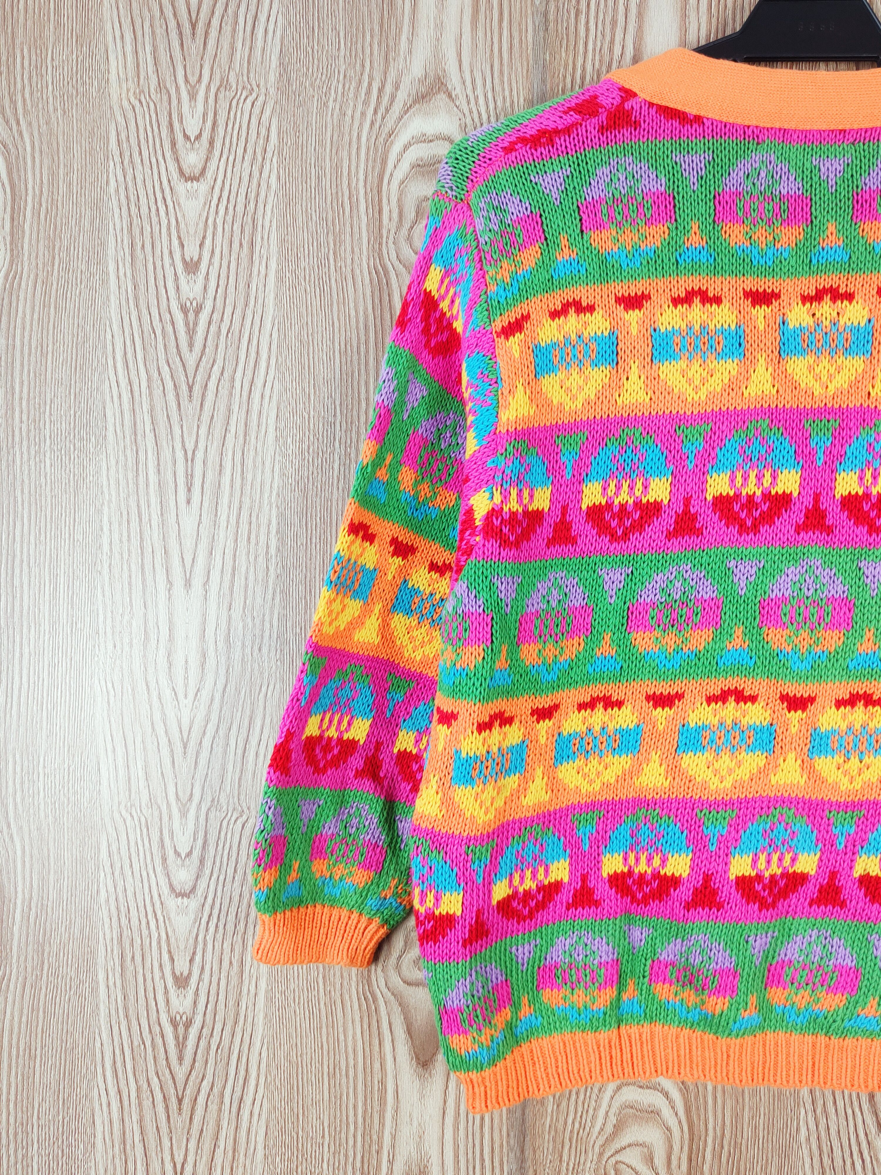 United Colors Of Benetton D United Colors of Benetton Orange Knitwear Cardigans #W670 Size US S / EU 44-46 / 1 - 8 Thumbnail