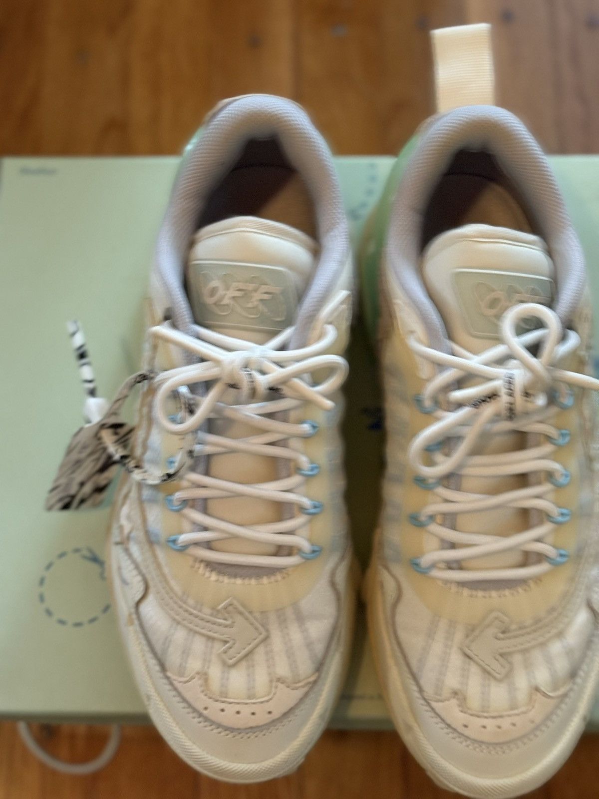 Off-White Off-White - ODSY-2000 in 'White Light Blue' Size US 9 / EU 42 - 12 Thumbnail