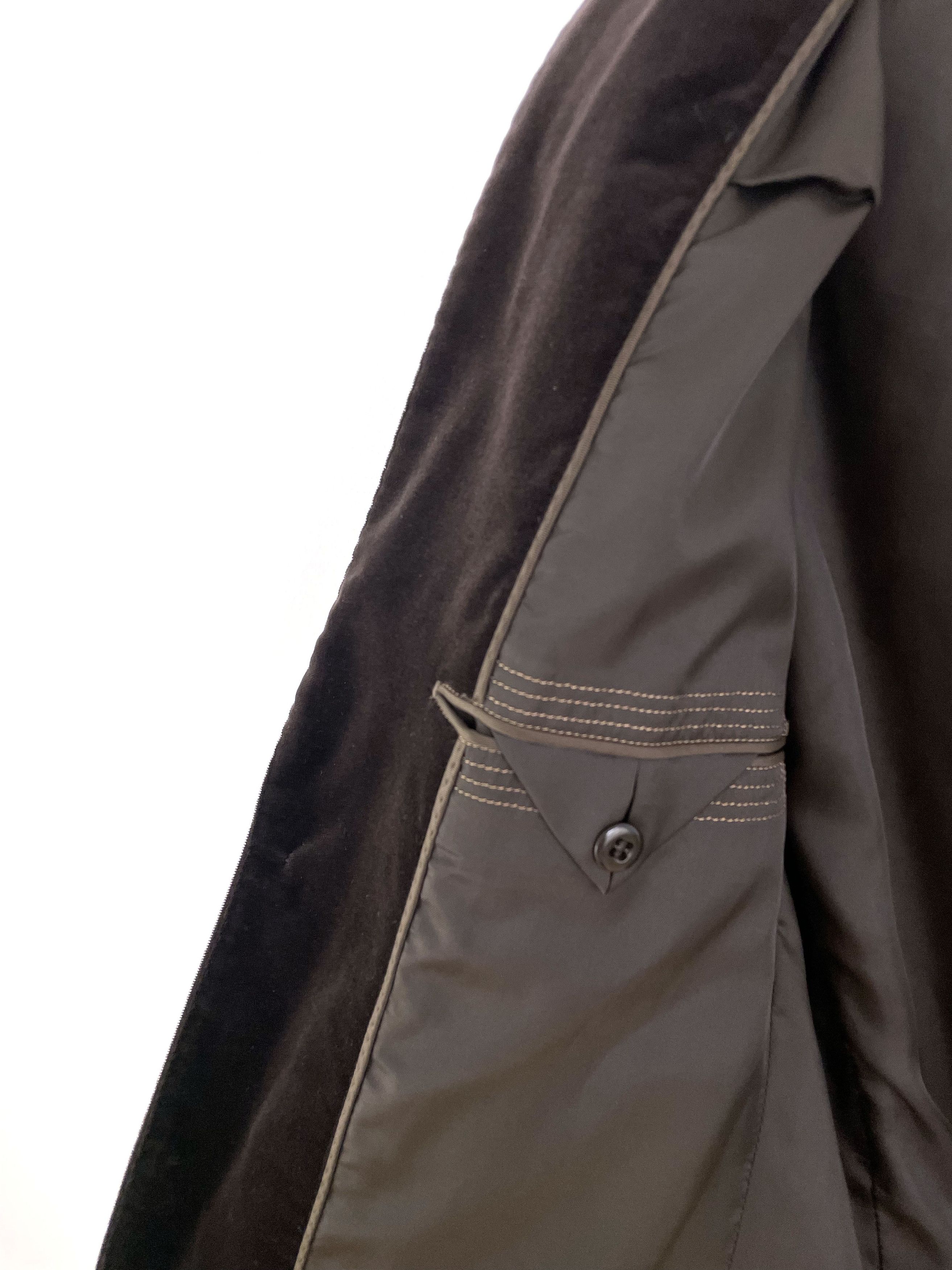 Yohji Yamamoto AAR Velour Jacket Size US L / EU 52-54 / 3 - 7 Thumbnail