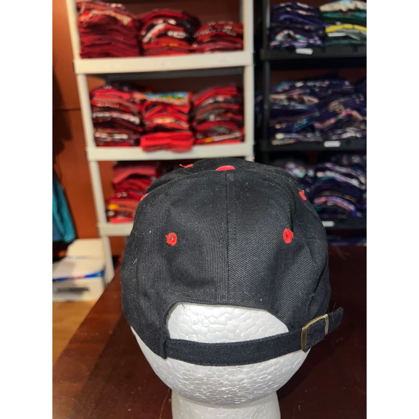 Vintage Vintage Sigmae Tires Hat Tire Black Red Cap Headwear Size ONE SIZE - 4 Thumbnail