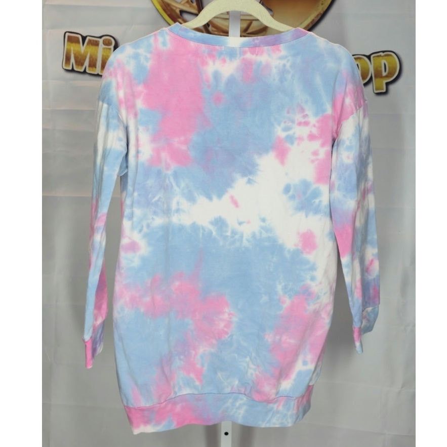 Paradise Paradise USA Tie Dye Sweatshirt Dress Lycra Long Sleeve M Size M / US 6-8 / IT 42-44 - 3 Thumbnail
