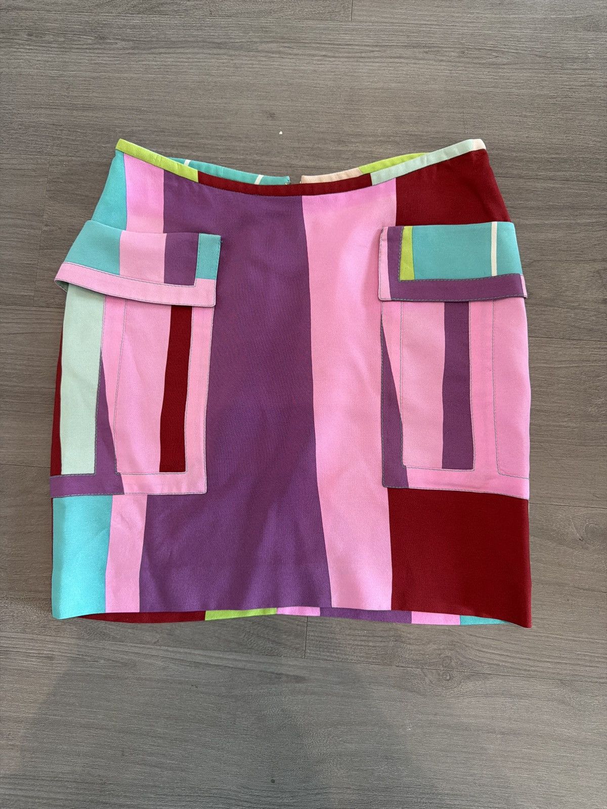 Versace Giani versace printed mini skirt Size 27" / US 4 / IT 40 - 1 Thumbnail