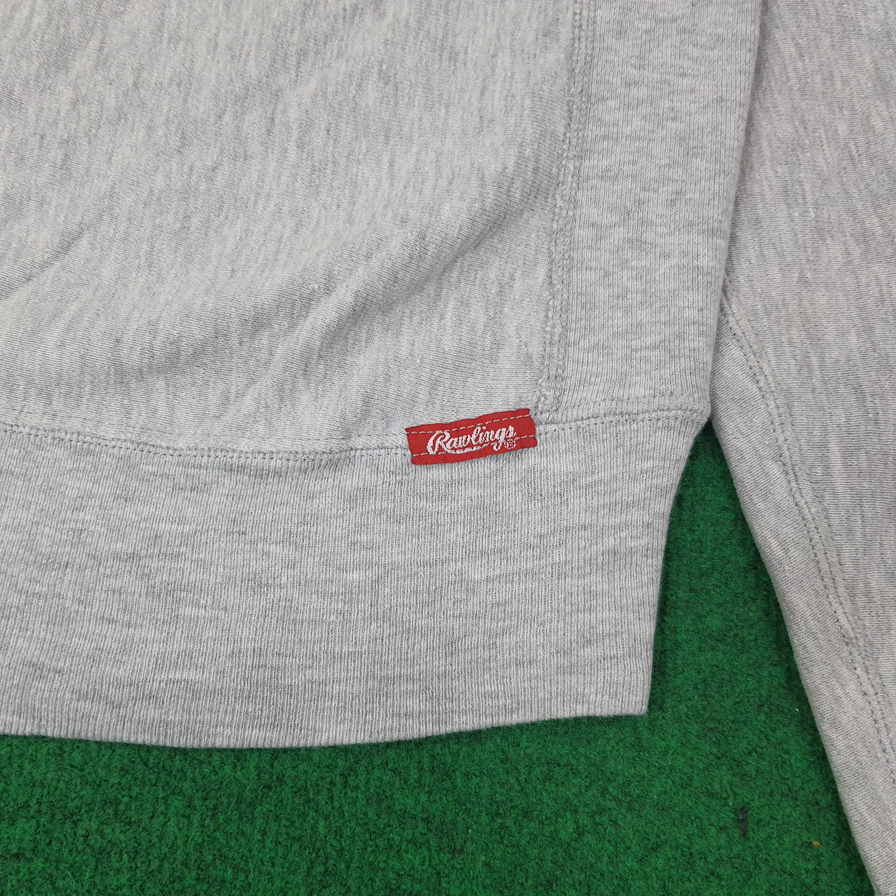 Vintage Vintage Rawlings Newton Athletics USA Sweatshirt C225N2 Size US L / EU 52-54 / 3 - 3 Thumbnail