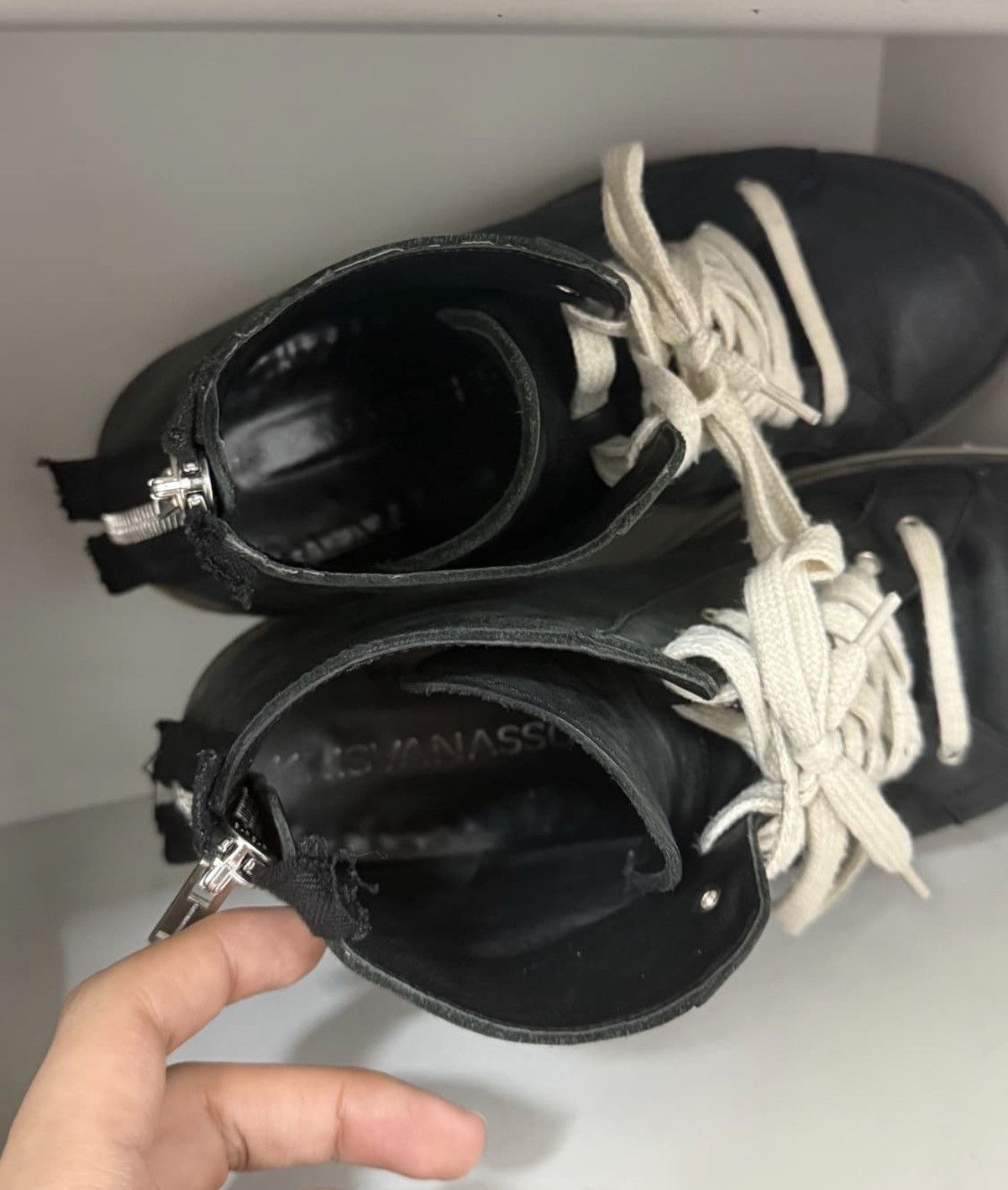 Kris Van Assche Kris Van Assche Backzip leather boots Size US 8.5 / EU 41-42 - 3 Thumbnail
