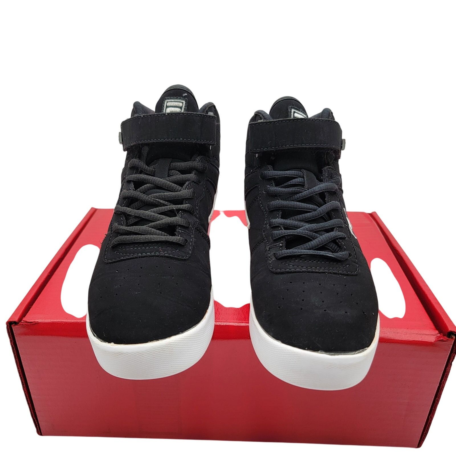 Fila Fila Vulc 13 Mid Top Black/white Women US 8 Sneakers Lace Up Size US 8 / IT 38 - 3 Thumbnail