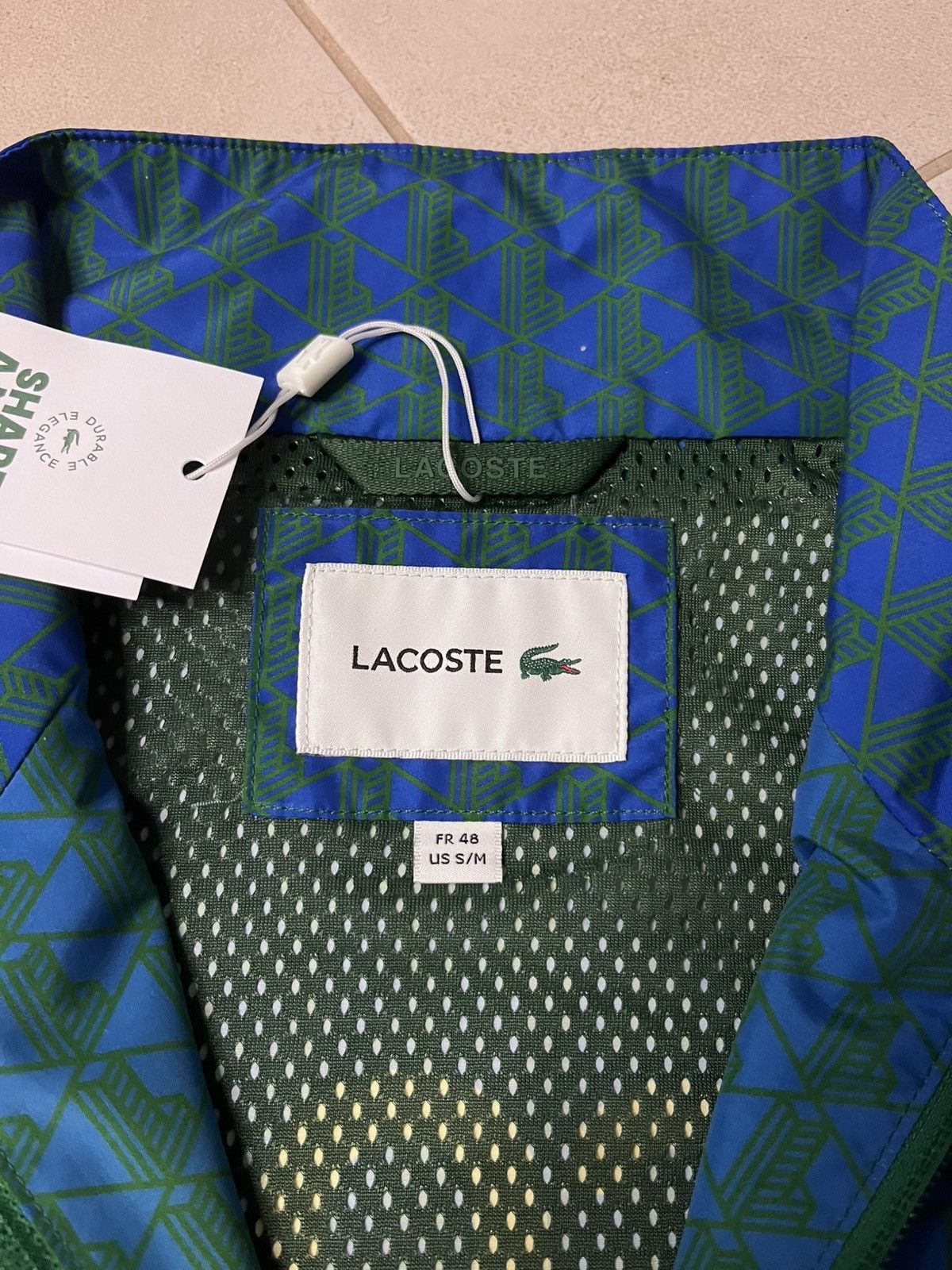 Lacoste Light Jacket Lacoste Monogram New Luxury Collection Size US L / EU 52-54 / 3 - 3 Thumbnail