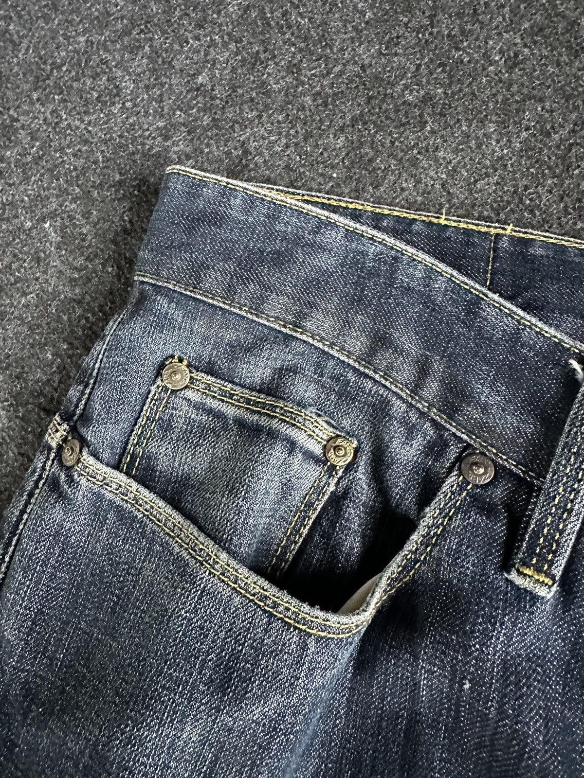 Zara Zara Low Waist Washed Blue Denim D304 Size US 34 / EU 50 - 11 Thumbnail