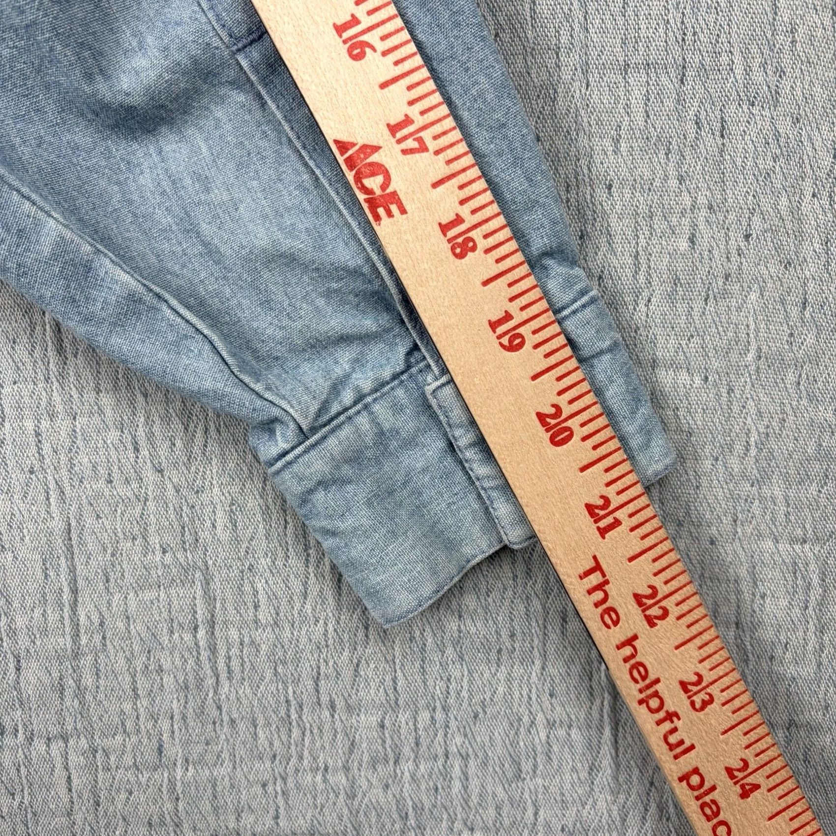 Vintage EUC Vintage Woolrich Denim Jacket - 80s/90s Workwear Size M / US 6-8 / IT 42-44 - 7 Thumbnail