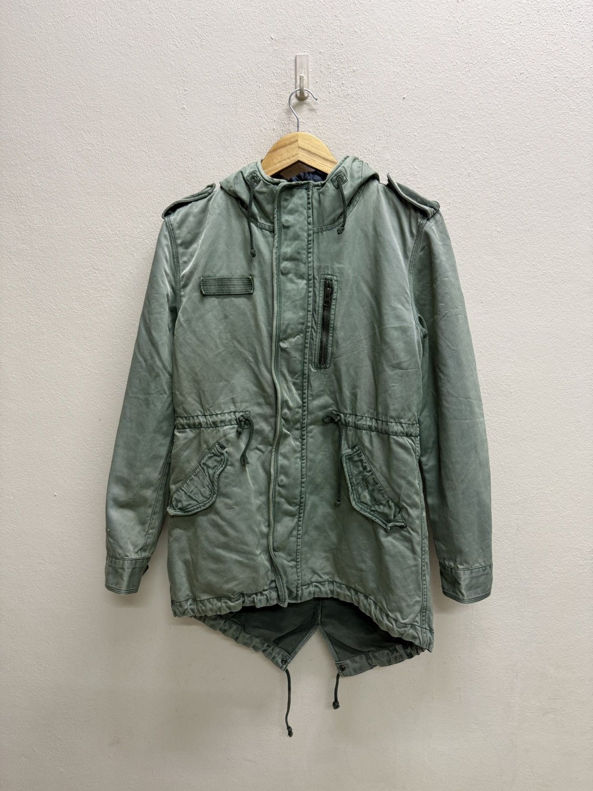 Vintage Vintage Last Word Fishtail Double Breasted Quilted Parka Size US S / EU 44-46 / 1 - 20 Thumbnail