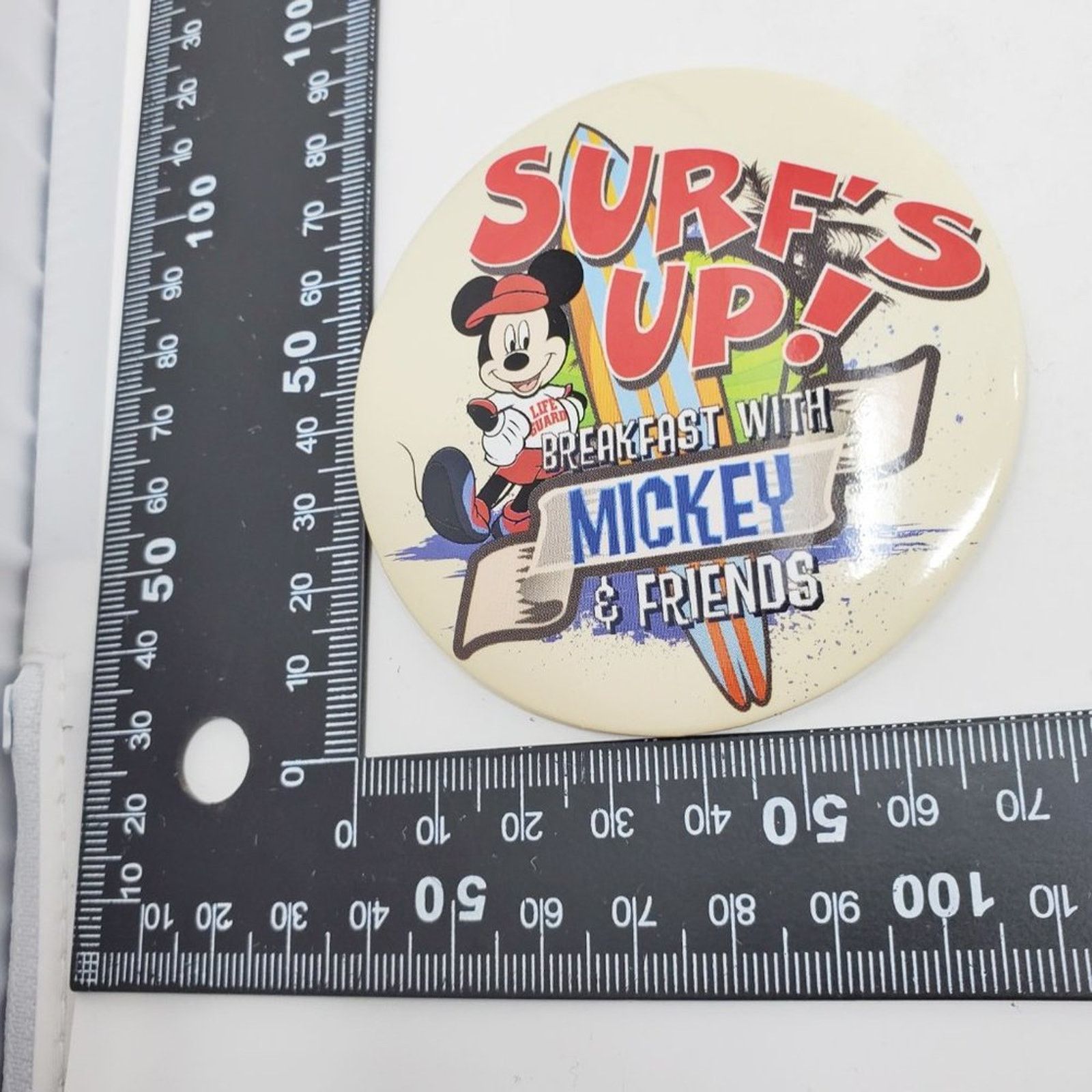 Disney Disney Surfs Up! Breakfast w Mickey 4 Pack of Buttons Size ONE SIZE - 12 Thumbnail