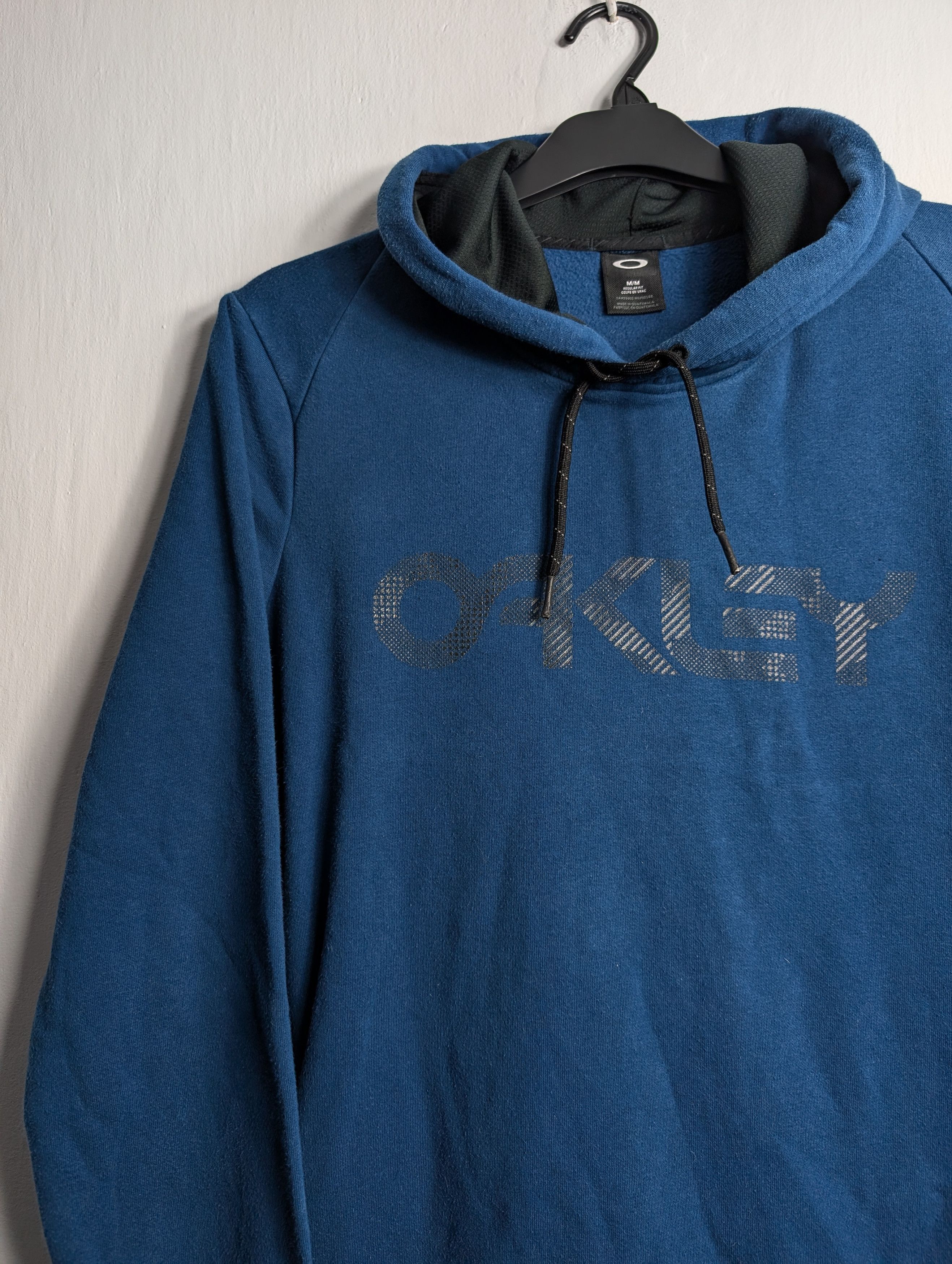 Oakley Vintage Blue Oakley Hoodie Y2k Streetwear Size US M / EU 48-50 / 2 - 2 Thumbnail