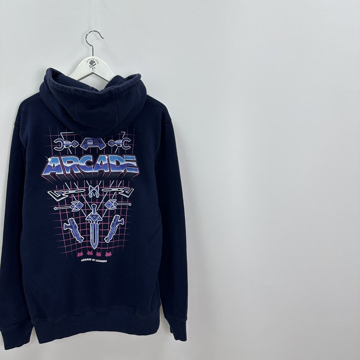 The Game Vintage 00s League of Legends Arcade Riot Games hoodie y2k Size US M / EU 48-50 / 2 - 3 Thumbnail