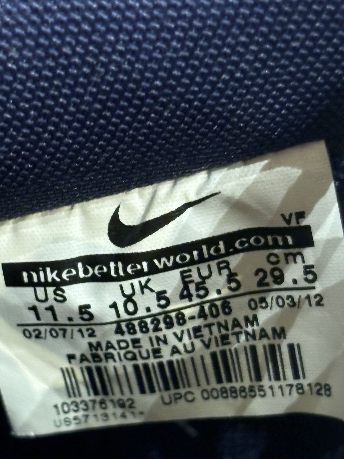 Nike Air Force 1 “Olympic” Size US 11.5 / EU 44-45 - 6 Thumbnail