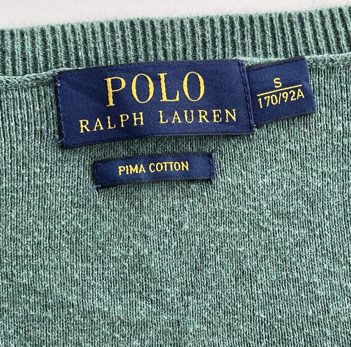 Polo Ralph Lauren Polo Ralph Lauren V-Neck Sweater Knitted Size US S / EU 44-46 / 1 - 8 Thumbnail