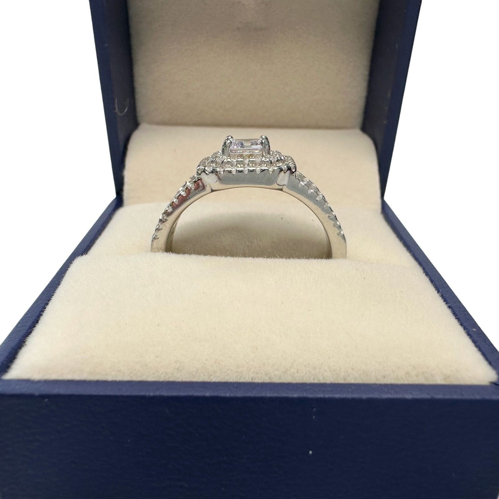 Other Asscher Cut 2.50 ct Lab Created White Sapphire Ring size 10 Size ONE SIZE - 9 Thumbnail