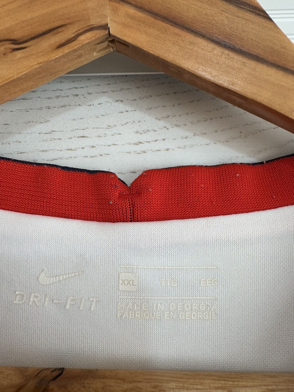Nike Jack Grealish #7 England 2020-2021 Home Soccer Jersey Kit Size US XXL / EU 58 / 5 - 16 Thumbnail