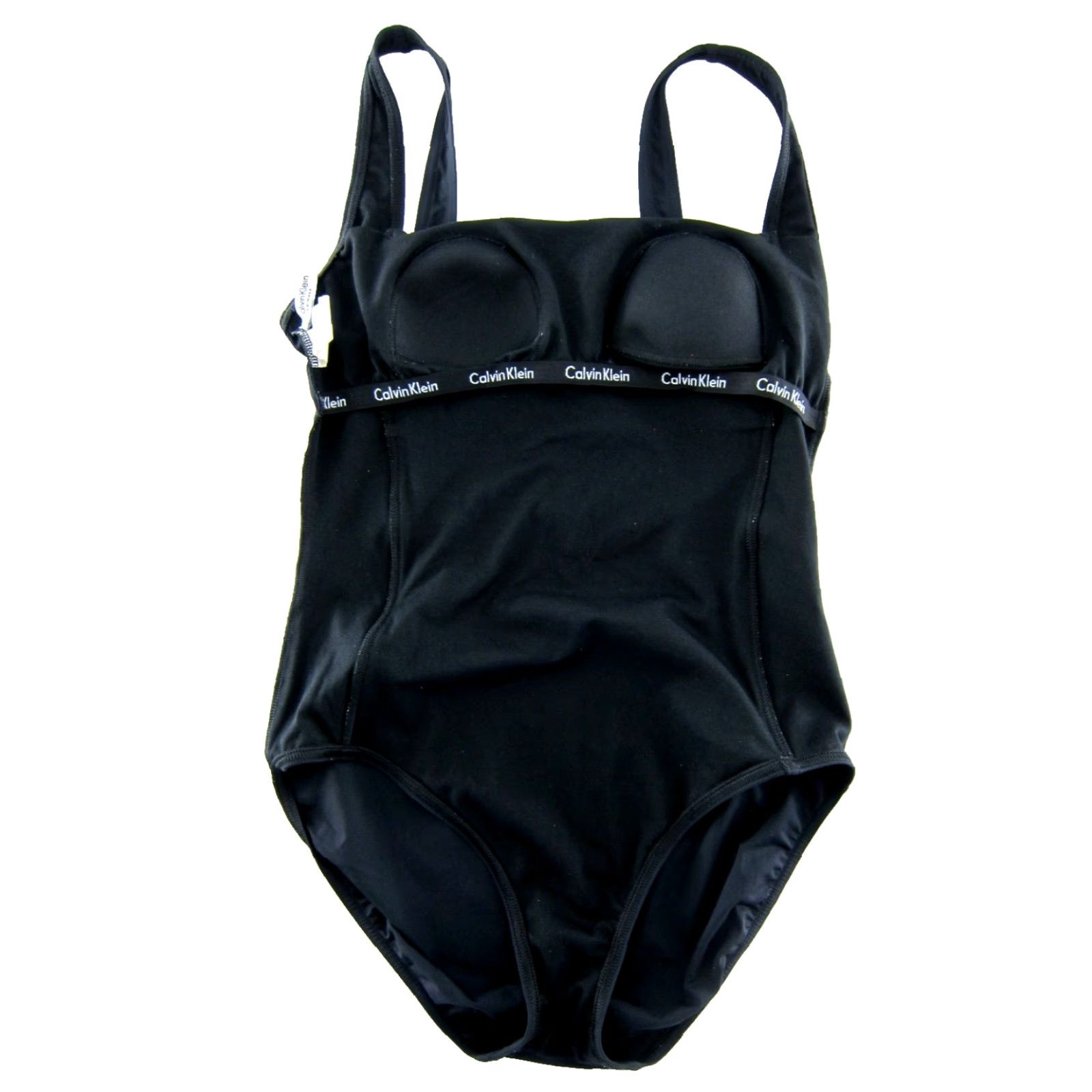 Calvin Klein Calvin Klein One Piece Swimsuit Women Slimming Classic Black Modest 6 Size ONE SIZE - 7 Thumbnail