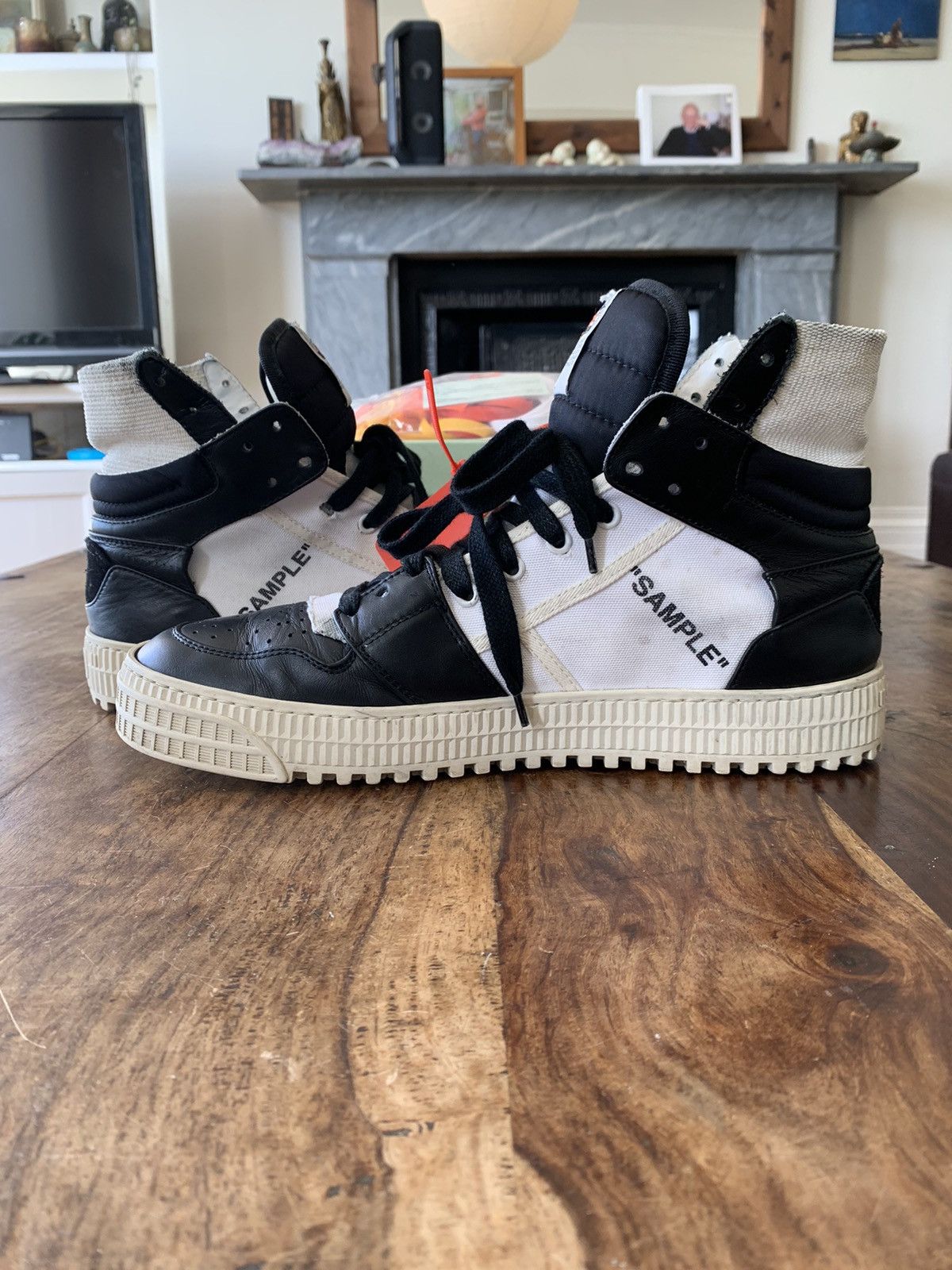 Off-White SS2018 Rare Off-White Sample Pack Off Court 3.0 Black White Size US 10 / EU 43 - 3 Thumbnail