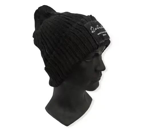 Harris Tweed × Japanese Brand Japanese Brand Harris Tweed Big Logo Beanie Hat Size ONE SIZE - 3 Thumbnail