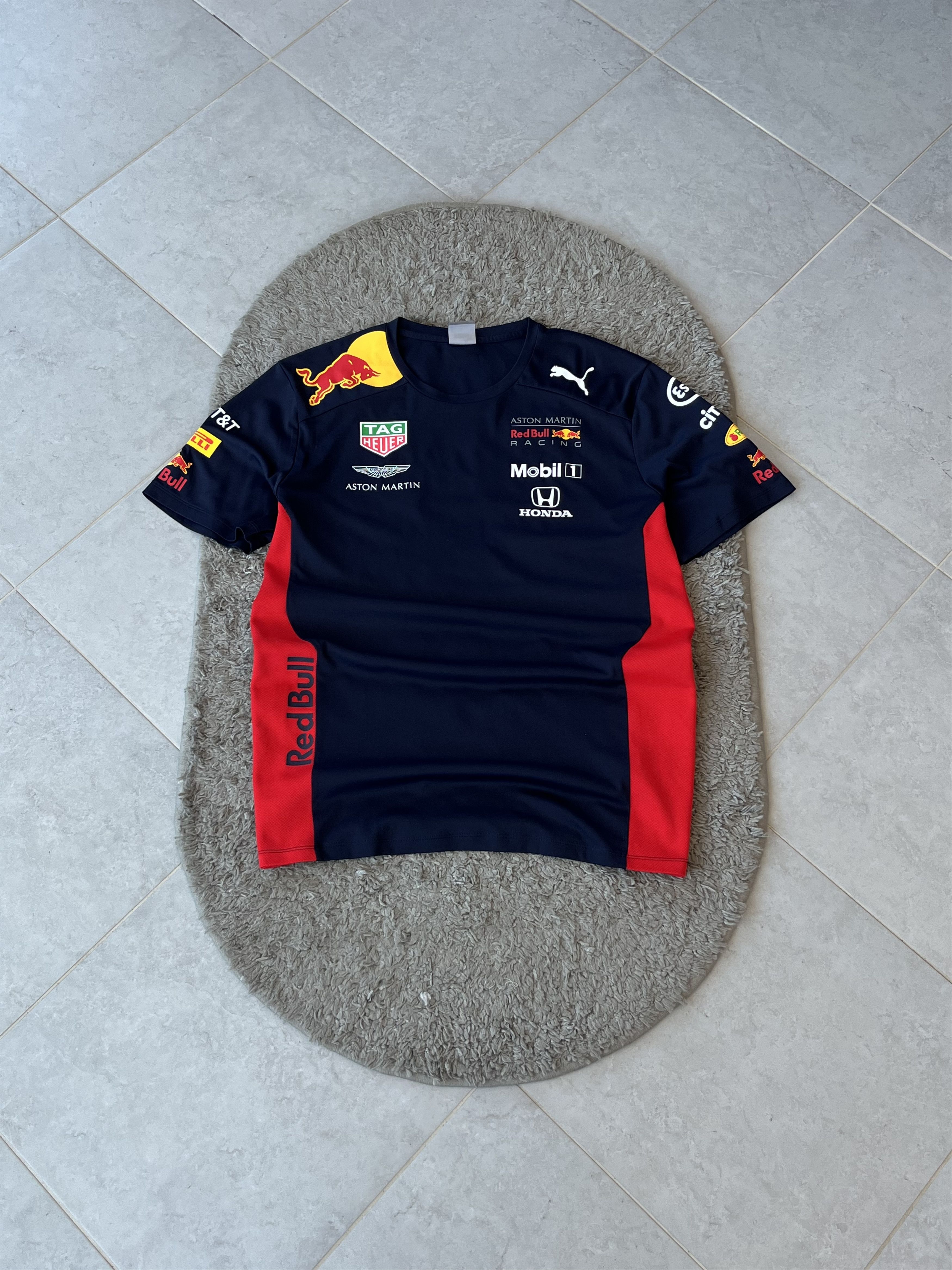 Puma PUMA Racing Motor T-shirt Red Bull / Aston Martin Sportwear Size US XL / EU 56 / 4 - 1 Thumbnail