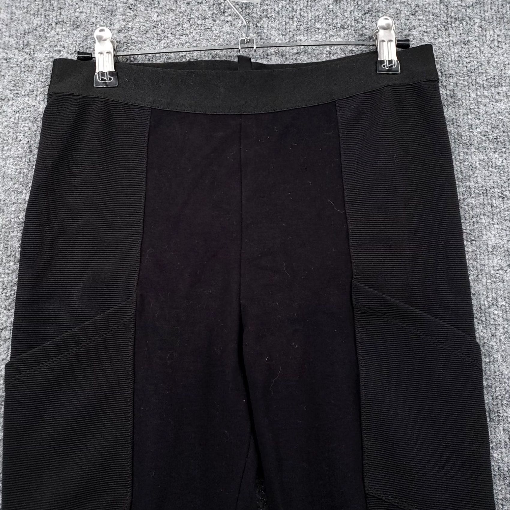 Bcbgmaxazria BCBGMAXAZRIA Pants Womens S Black Jegging Mid Rise Lined Pockets Pull On Casual Skinny 28in Inseam Classic American Style Mens? Size 28" / US 6 / IT 42 - 4 Thumbnail