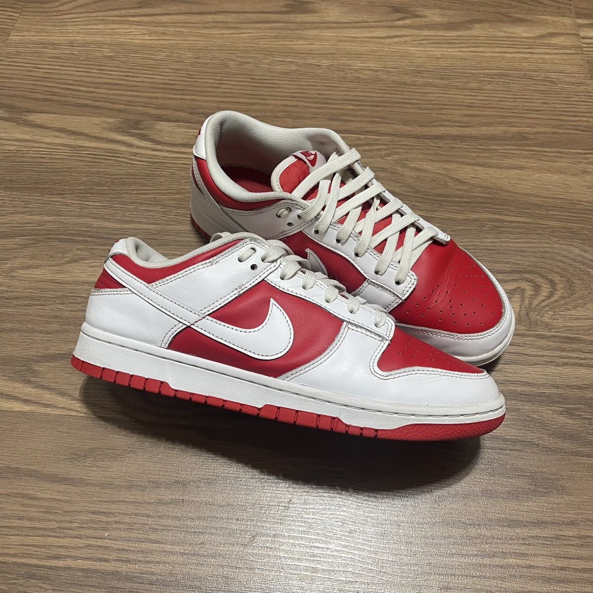 Nike Nike Dunk Low Championship Red 2021 Size US 9 / EU 42 - 1 Thumbnail