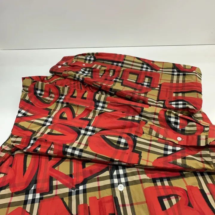 Burberry Burberry Burberry Graffiti Logo Shirt for Men and Women-25 Size US L / EU 52-54 / 3 - 2 Thumbnail