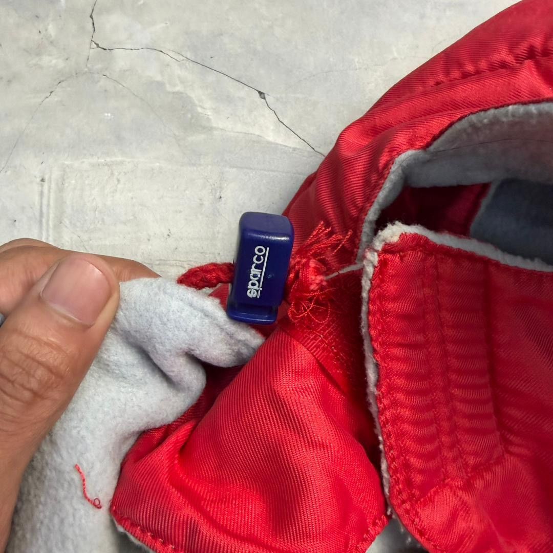 Gear for Sports Vintage Sparco Red Puffer Jacket / Parka - Made In Italy Size US XL / EU 56 / 4 - 6 Thumbnail