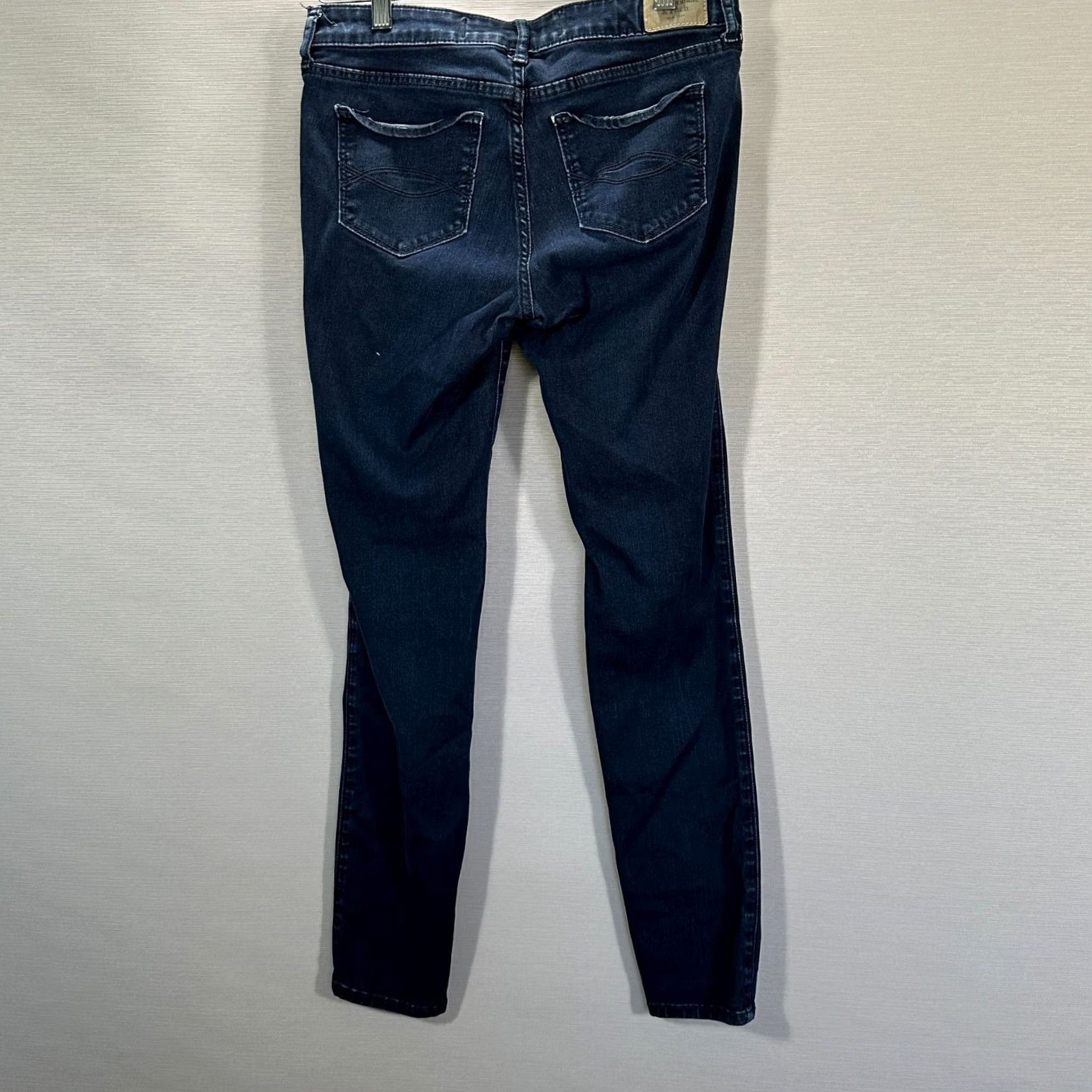 Abercrombie & Fitch Abercrombie & Fitch Jeans Womens 8 The A&F Jegging Cotton Stretch Pockets Dark Blue Denim Size 30" / US 8 / IT 44 - 5 Thumbnail