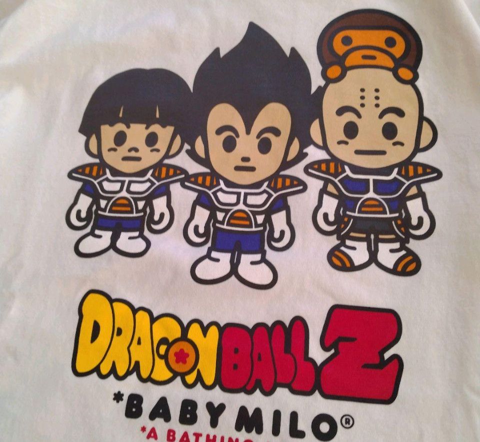 Bape Ape x Dragon Ball Z collaboration first model T-shirt Size US M / EU 48-50 / 2 - 3 Thumbnail