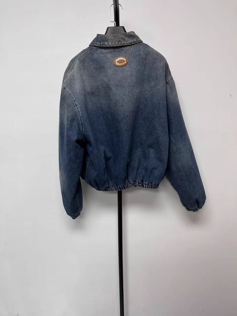 Acne Studios Acne Studios Padded Denim Relaxed Men's Mid Blue Jacket Size US S / EU 44-46 / 1 - 2 Thumbnail