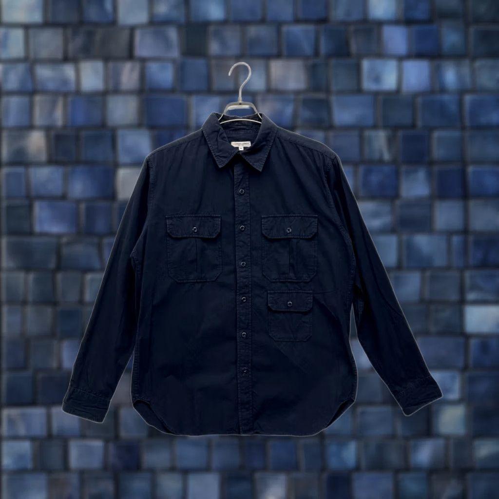Engineered Garments Engineered Garments TWILL CPO SHIRT UTILITY WORK JACKET Men Navy M Used Size US M / EU 48-50 / 2 - 1 Thumbnail