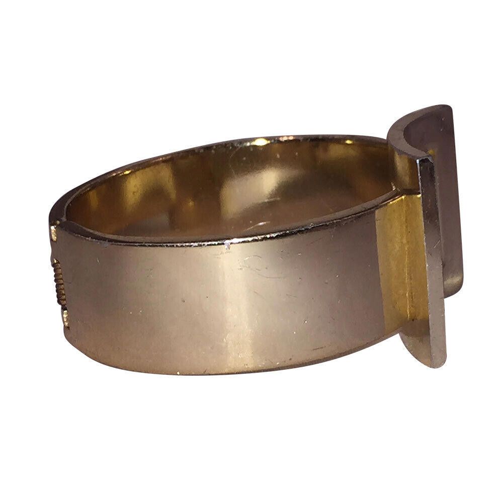 Lanvin Lanvin Modernist Inspired Gold Tone Bracelet Size ONE SIZE - 2 Thumbnail