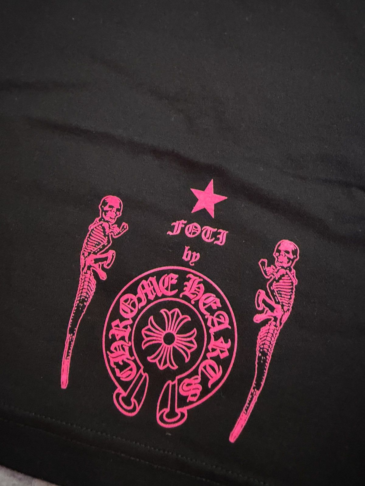 Chrome Hearts Chrome Heart Pink Foti Tee Size US L / EU 52-54 / 3 - 5 Thumbnail