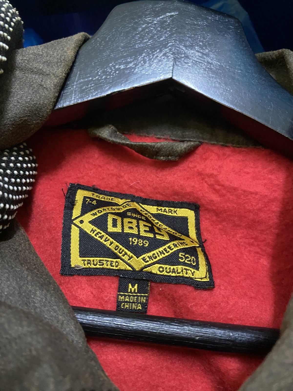 Obey VINTAGE Y2K OBEY TRUCKER JACKET Size US M / EU 48-50 / 2 - 7 Thumbnail