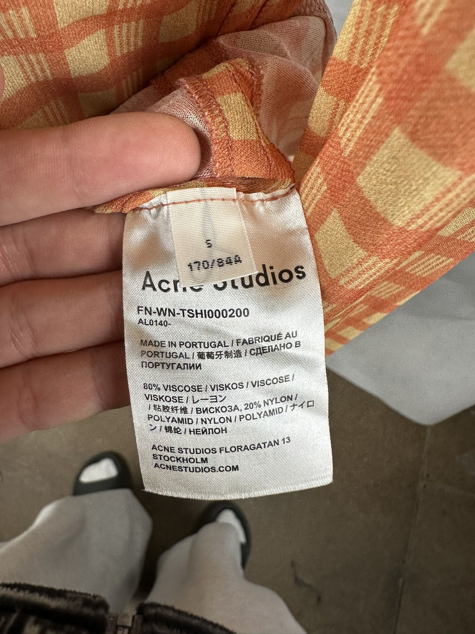 Acne Studios × Designer Acne Studios Checked Viscose Blouse Size S / US 4 / IT 40 - 8 Thumbnail