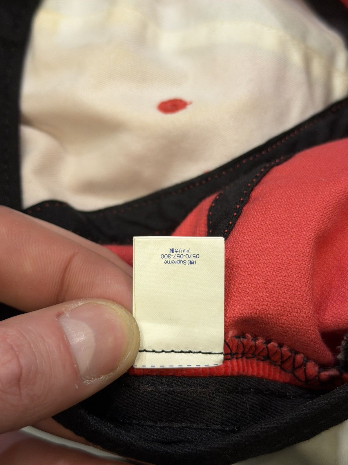 Supreme Supreme Corduroy Six Panel Hat - Red Size ONE SIZE - 9 Thumbnail