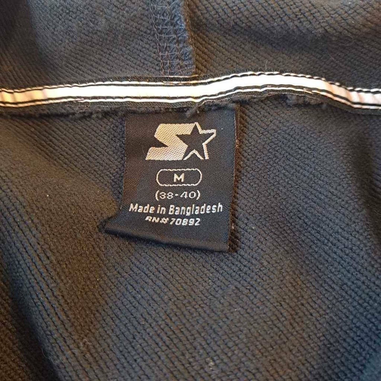 Starter Starter Men's Hoodie Sweatshirt Gray Full Zip Pockets M New Size US M / EU 48-50 / 2 - 9 Thumbnail
