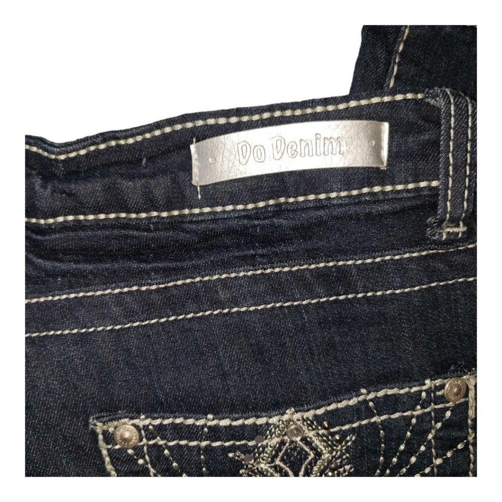 Designer CT145 Do Denim Knee Length Jeans Size 3 Size 30" / US 8 / IT 44 - 6 Thumbnail