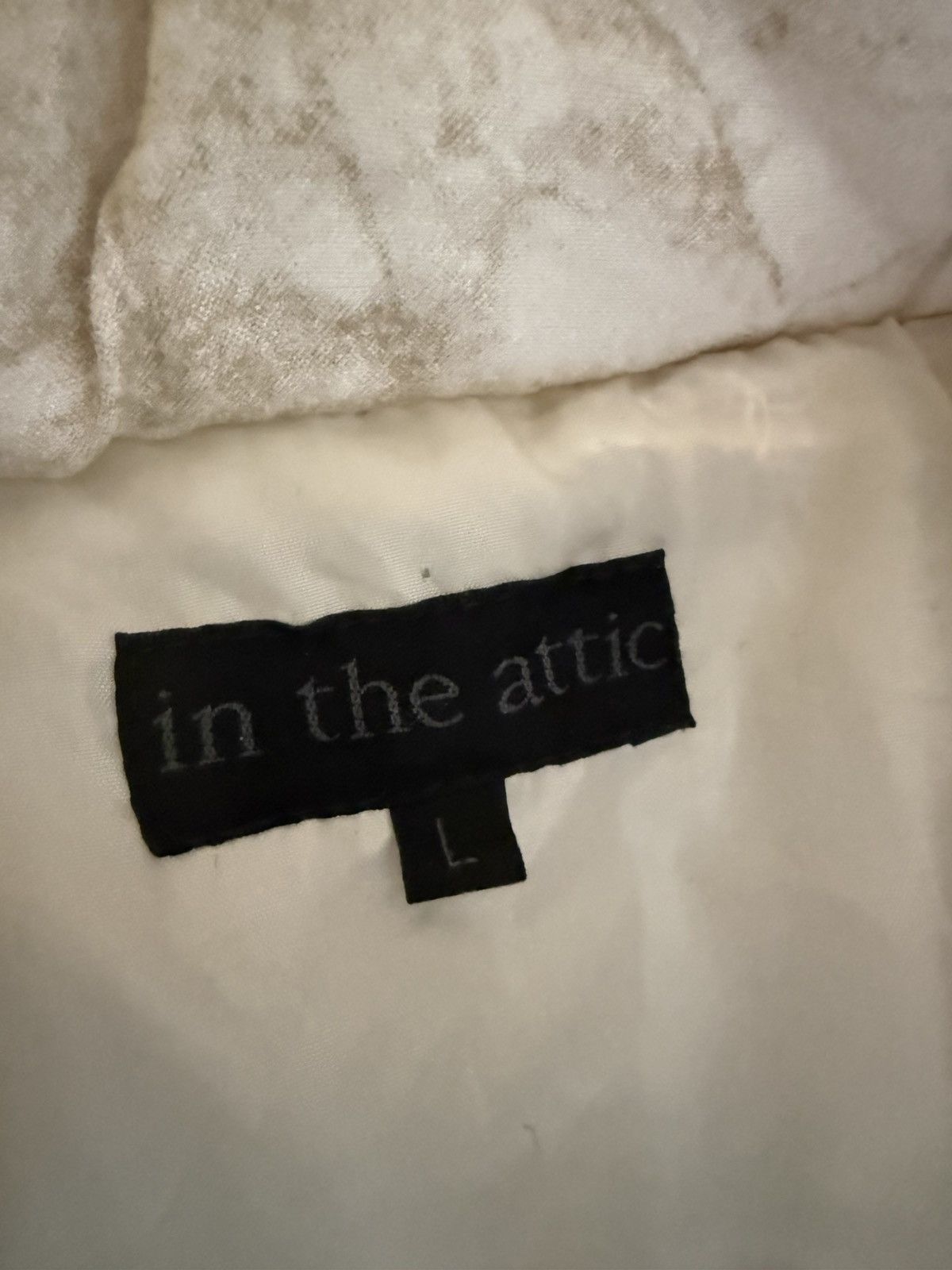 In The Attic White Fur Puffer Jacket Size M / US 6-8 / IT 42-44 - 5 Thumbnail