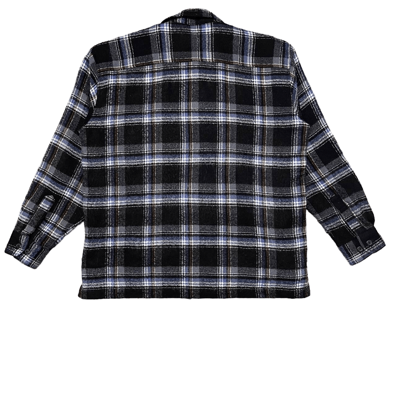 Japanese Brand Vintage Daily Wear by Boon Pal Flannel Acrylic Jacket Size US M / EU 48-50 / 2 - 9 Thumbnail