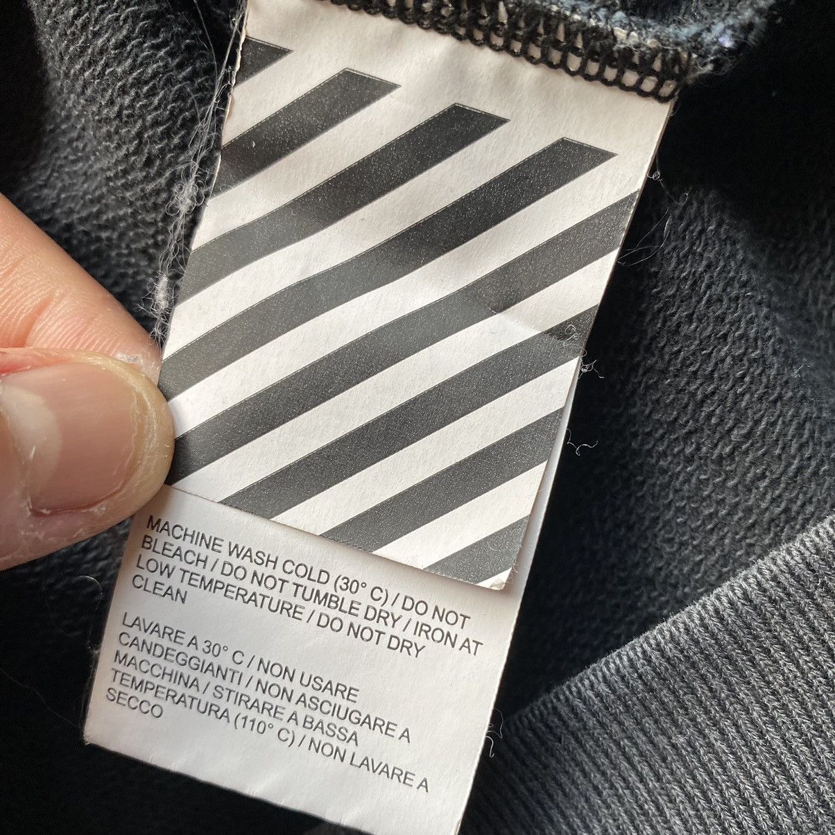 Off-White FW18 3D Line Crewneck Sweater Size US XL / EU 56 / 4 - 4 Thumbnail